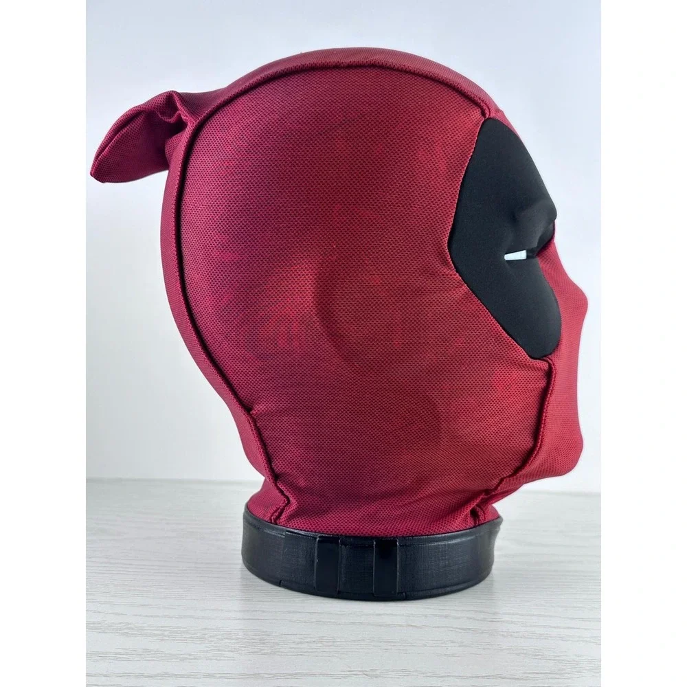 Deadpool Mask Cosplay Costume Accessory Red Black Full Head ‎ Working